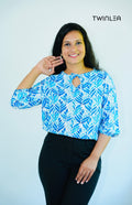 Blue Breeze Cotton Top